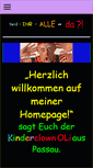 Mobile Screenshot of clown-oli.de